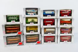 EFE - 15 x boxed 1:76 die-cast model EFE buses and trucks - Lot includes a #13402 Leeds Transport/C.