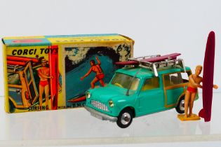 Corgi Toys - A boxed Corgi Toys #485 Mini Countryman with Surfer.