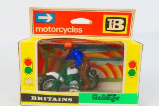 Britains - Unsold shop stock - A boxed 1970s Greeves Challenger # 9691.