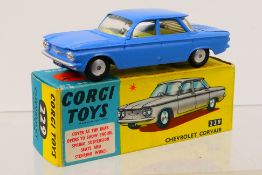 Corgi Toys - A boxed Corgi Toys #229 Chevrolet Corvair.