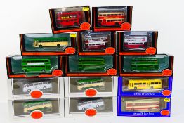 EFE - 14 x boxed 1:76 die-cast model EFE buses and coaches - Lot includes a #14001 Brighton and