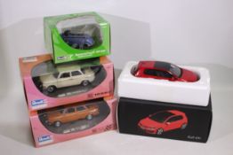 Revell - Norev - 4 x boxed cars in 1:18 scale, Messerschmitt KR200, NSU 1000C,