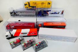 Eaglemoss - Panini - Formula 1 Collection - 6 x Race Team trucks and 3 x Formula 1 cars in 1:43