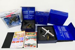 Oxford and ModelZone aircraft - Oxford DH 84 Squdn G-Ecan Railway Air Services model # 72DG001,