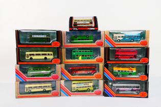 EFE - 13 off 1:76 scale model double decker Buses and Coaches,