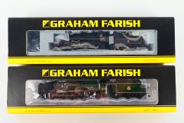 Graham Farish - Two boxed N gauge DCC READY steam locomotives and tenders from Graham Farish