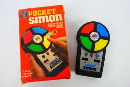 Pocket Simon - MB Electronics. A boxed #073561 Pocket Simon by MB Electronics.