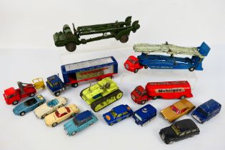 Corgi - A group of unboxed models including Corporal Erector Vehicle # 666,
