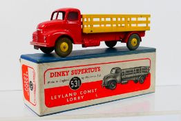 Dinky Toys - A boxed Dinky Toys #531 Leyland Comet with Stake Body.