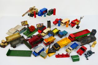 Corgi - Dinky - Gilco - Crescent - A group of vehicles and accessories including Guy Snow Plow #