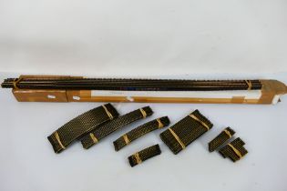 Peco - A large quantity of unboxed N gauge track including 4 x different lengths of curve and 5 x