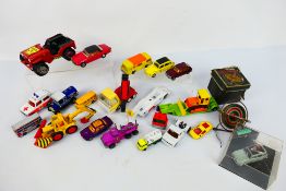 Matchbox - Corgi - Tonka - Other - A mixed mainly unboxed collection of diecast,