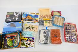 Frog - Fujimi - Matchbox - Palitoy - 7 x model kits including DeHavilland Vampire # F217F,