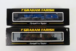 Graham Farish - Two boxed N gauge steam locomotives and tenders from Graham Farish including,