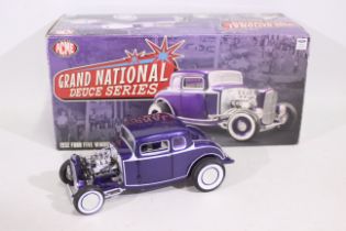 Acme - A boxed limited edition 1:18 scale 1932 Ford Five Window Coupe Hot Rod. # A1805009.