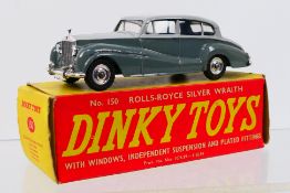 Dinky Toys - A boxed Dinky Toys #150 Rolls Royce Silver Wraith.