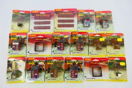 Hornby Lyddle End - 17 carded Hornby 'Lyddle End' N gauge scenic accessories / buildings.