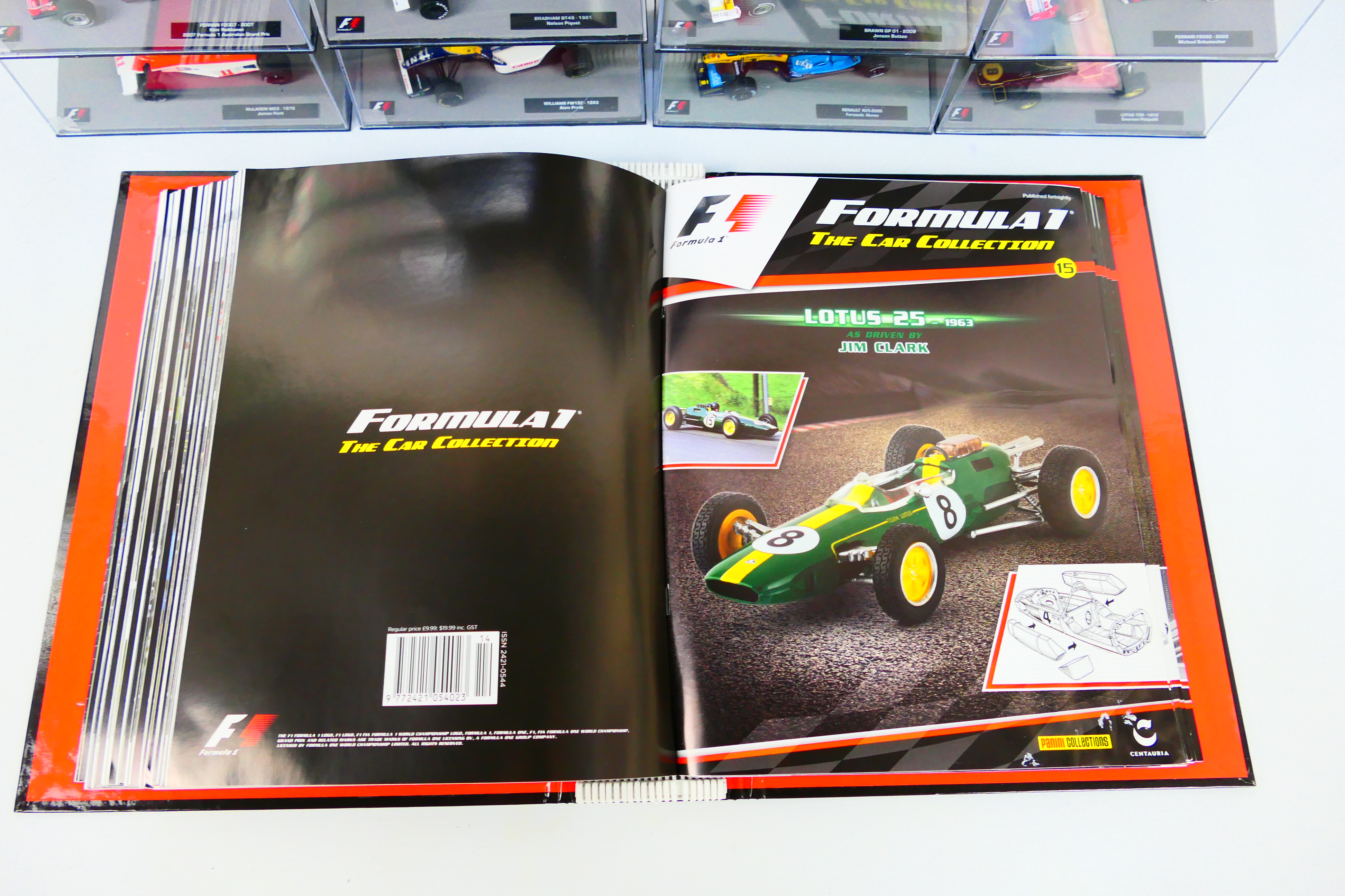 Eaglemoss - Panini - Formula 1 Collection - Numbers 1 to 20 of the Formula 1 collection cars in - Image 4 of 6