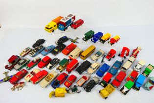 Dinky - Corgi - Matchbox - Crescent - A collection of vehicles including Singer Gazelle # 168,