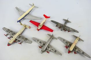 Dinky Toys - Six unboxed Dinky Toys model aircraft. Lot includes Comet; Viking; York and similar.