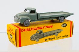 Dinky Dublo - A boxed Dinky Dublo #060 Bedford Flat Truck.