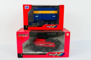 Britains - Two boxed Britains farm items in 1:32 scale. #43153A1 Kane Classic Trailer.