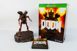 XBOX One - DOOM - A boxed XBOX One DOOM Collectors Edition.