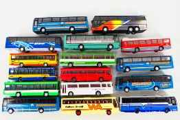 EFE - Corgi Original Omnibus - A fleet of 16 unboxed diecast 1:76 buses / coaches.