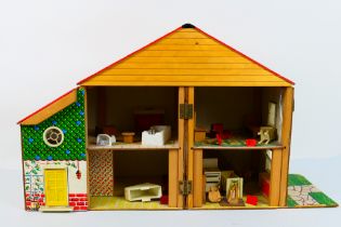 Mettoy - Dollhouse. A 1970's Mettoy (Corgi) Dollhouse appearing in Excellent condition, a tad dusty.