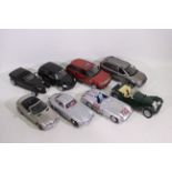 Maisto - Powco - Bburago - 8 x unboxed cars in 1:18 scale including Volvo XC90, Range Rover Sport,