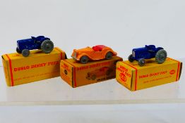 Dinky Dublo - Three boxed Dinky Dublo diecast model vehicles.