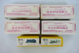 P&D Marsh - GEM Model Railways - Six boxed N gauge white metal locomotive model kits.