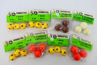 Subbuteo - 8 x unopened bags of vintage Subbuteo balls including standard and match balls in