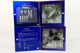 Hobby Master - Two boxed diecast 1:72 scale Mcdonnell Phantom F4 models from Hobby Master.