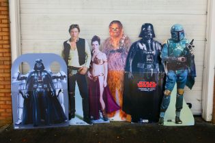 Star Wars - Advanced Graphics - Star Cutouts - 6 x full size promotional cardboard cut outs of Han