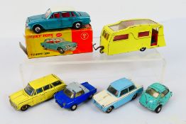Dinky - Spot-On - A group of models including a boxed Triumph 2000 saloon # 135,