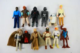 Star Wars - LFL - CPG - GMFGI - 12 loose vintage Star Wars action figures.
