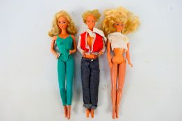 Mattel - Barbie - Three unboxed Mattel 'Barbie' dolls,