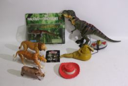 Kenner, Toy Way, Lanard, Pyramid Posters, Other - 5 x mostly unboxed animal and dinosaur figures,