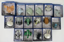 Eaglemoss - Star Trek - 16 x boxed die-cast model Stark Trek Space Ships - Lot includes: Niagara