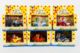 Noddy in Toyland - Lledo. A complete set of Lledo Collectibles 'Noddy in Toyland' diecast models.