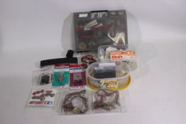 Tamiya - A group of spare parts and accessories which majority appear to be suitable for Tamiya