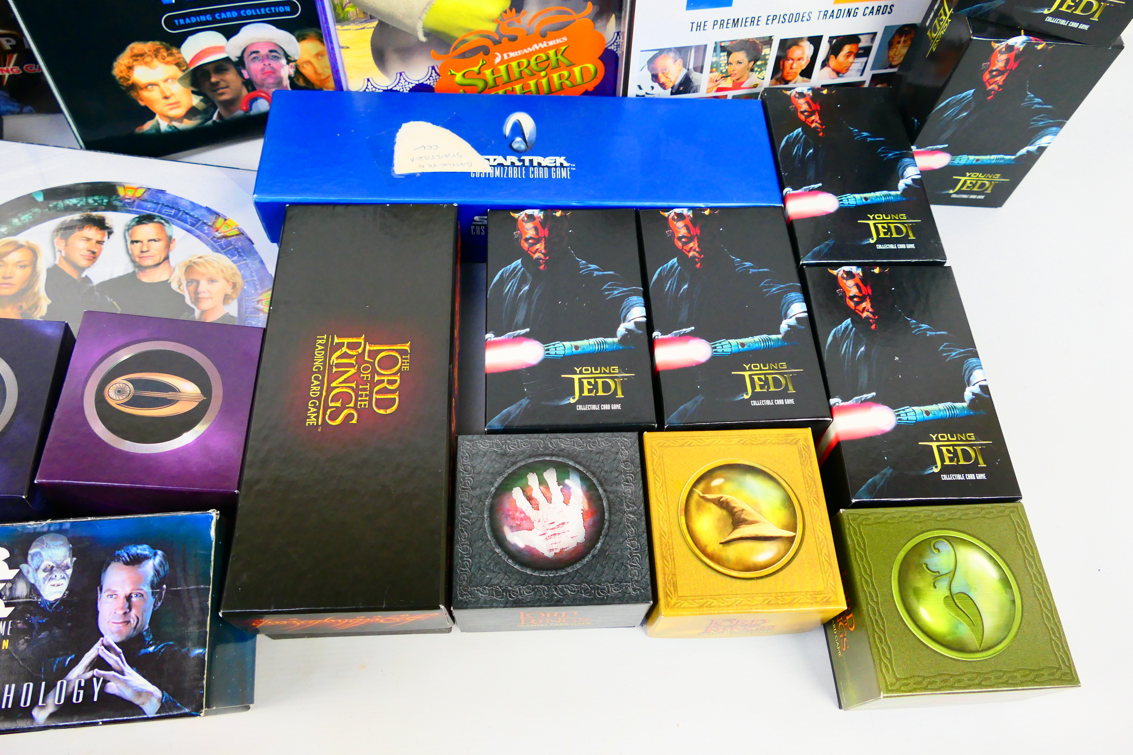 Lord of the Rings - Star Trek - Others - A quantity of EMPTY Trading Card boxes and Empty ring - Image 3 of 5