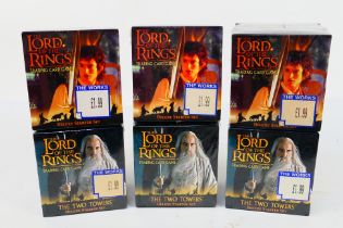 Lord of the Rings - Decipher - New Line Cinema - Six factory sealed Lord of the Rings TCG sets.