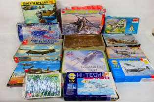Esci - Hobby Craft - Condor - Glencoe - 12 x boxed aircraft model kits including Curtiss Condor in