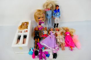 Mattel - Barbie - Other - A collection of unboxed Barbie dolls including Barbie Easy Rider,