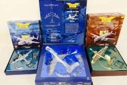 Corgi Aviation Archive - Three boxed diecast model aircraft in 1:1444 scale.