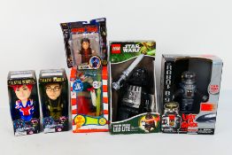 Lego, Trendmasters, Joks, Cosrich Group - 6 x boxed figures to include Star Wars, Lord of The Rings,
