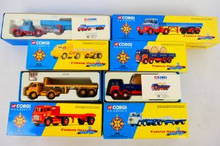 Corgi - Famous Hauliers Around Britain - 5 x limited edition trucks,