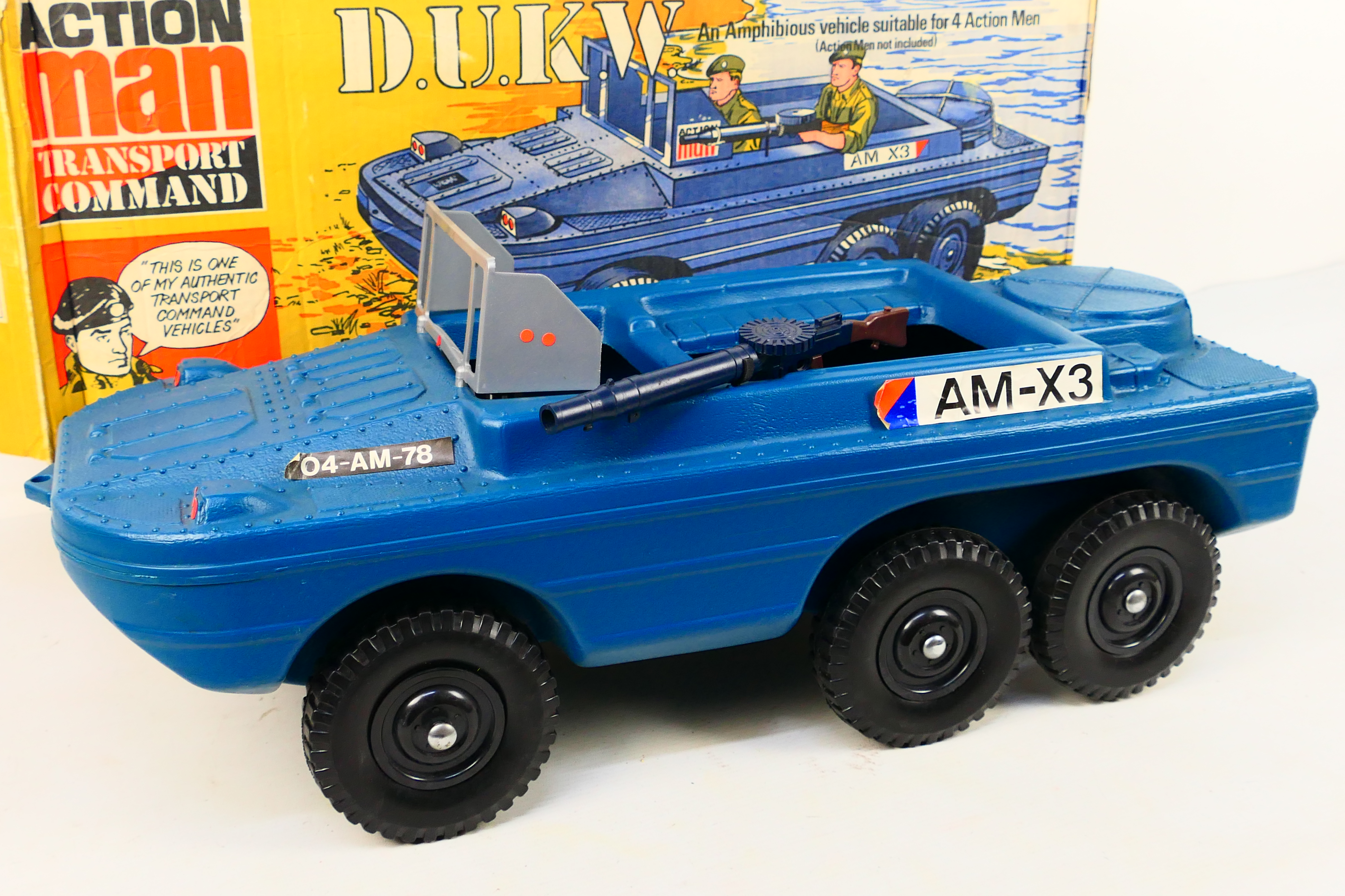 Palitoy - Action Man - A boxed vintage Action Man Transport Command D.U.K.W. # 34739. - Image 2 of 5
